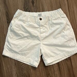 Bearbottom 5.5” inseam shorts white large